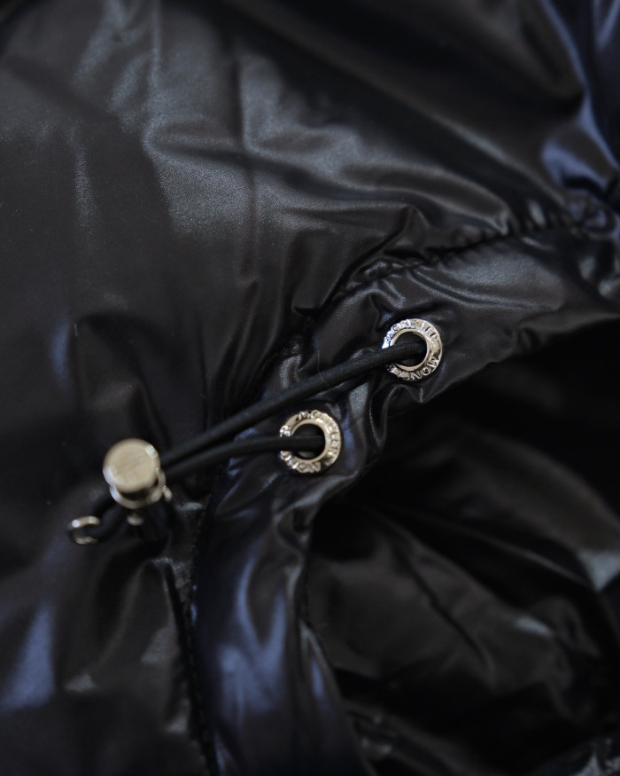 NIGO Moncler Black Maljasset Hooded Short Down Jacket #nigo334164