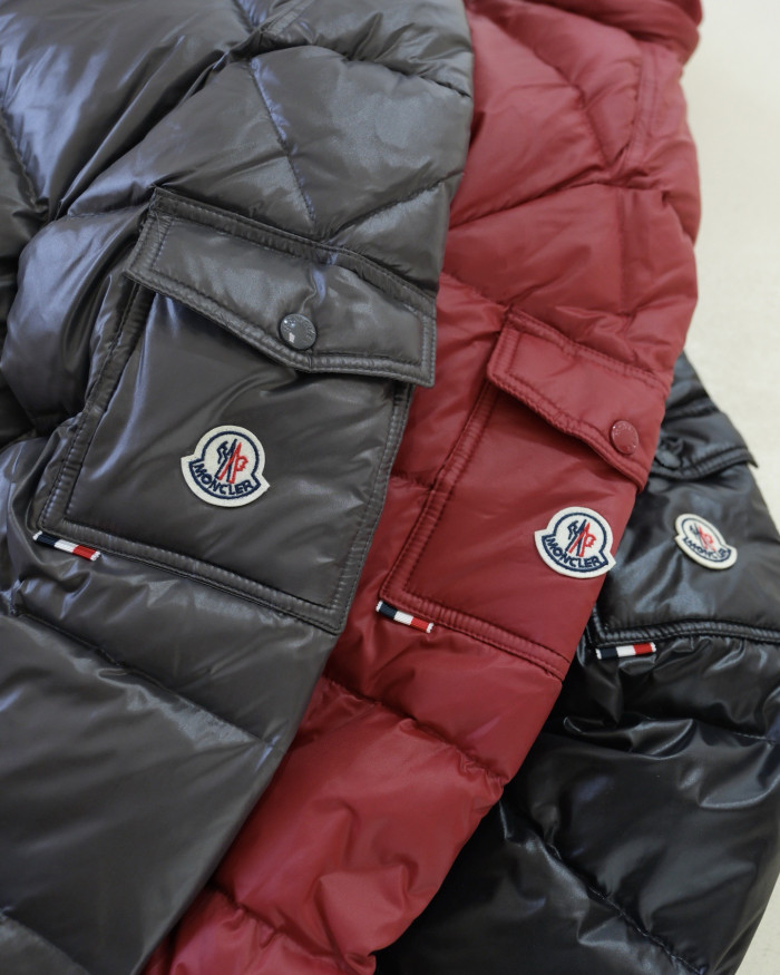 NIGO Moncler Black Maljasset Hooded Short Down Jacket #nigo334164