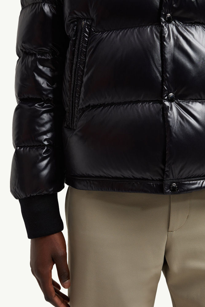 NIGO Moncler Black Maljasset Hooded Short Down Jacket #nigo334164