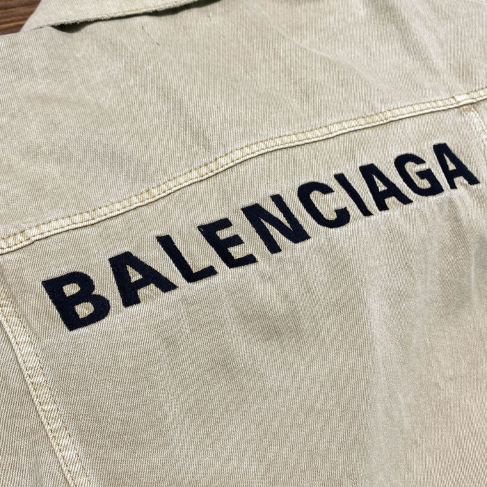 NIGO Balenciaga Embroidered Denim Jacket #nigo333927