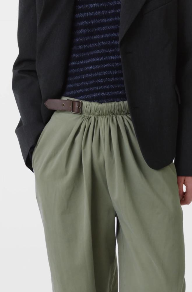 NIGO LOEWE Belted jacket Pants cotton Green #nigo334233