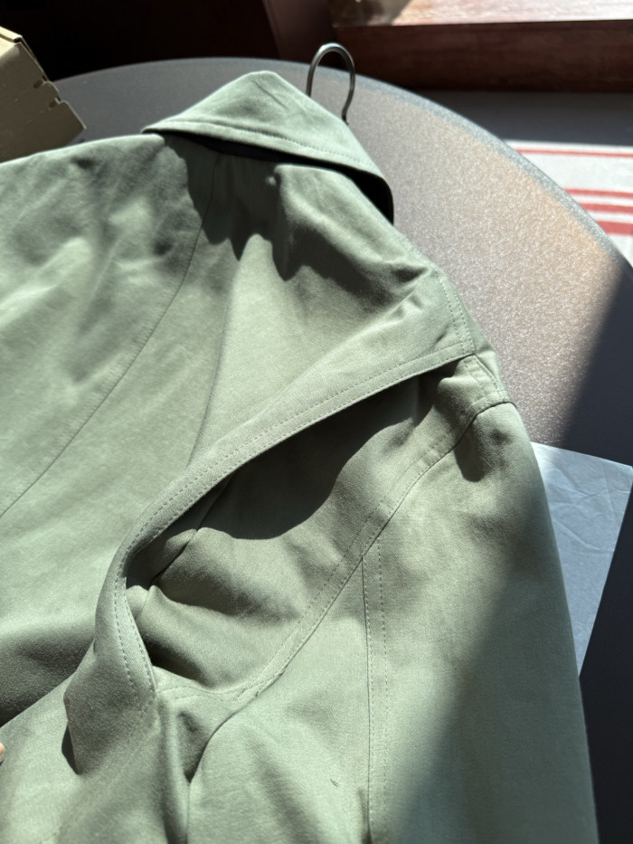 NIGO LOEWE Belted jacket Pants cotton Green #nigo334233