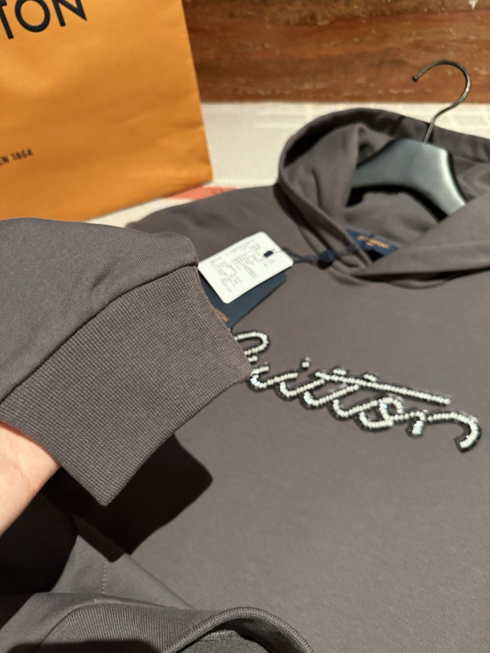 NIGO Louis Vuitton Embellished Signature Hoodi #nigo334190