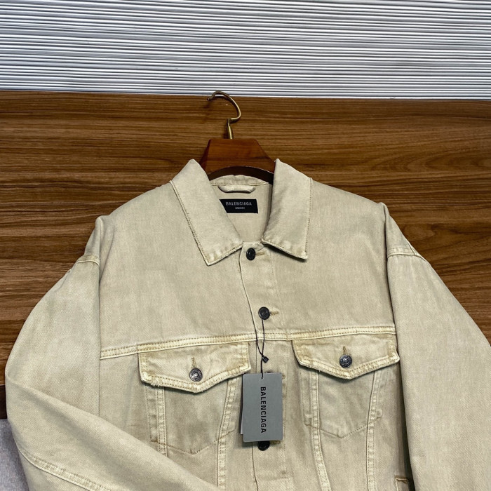 NIGO Balenciaga Embroidered Denim Jacket #nigo333927