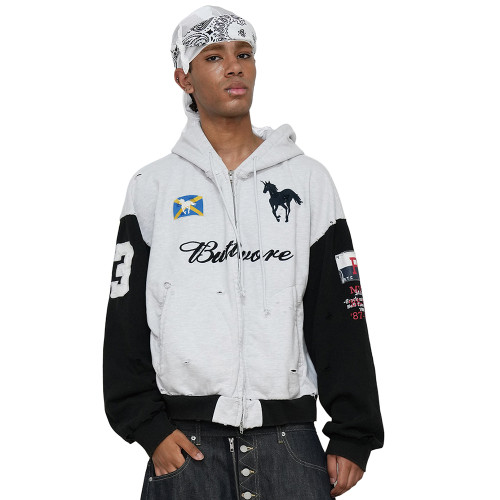 NIGO Protocol Index Buttivore Zip Hoodie White #nigo334224