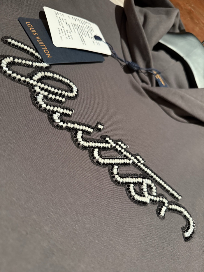 NIGO Louis Vuitton Embellished Signature Hoodi #nigo334190