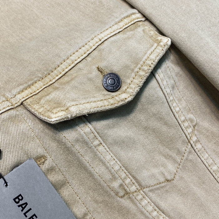 NIGO Balenciaga Embroidered Denim Jacket #nigo333927