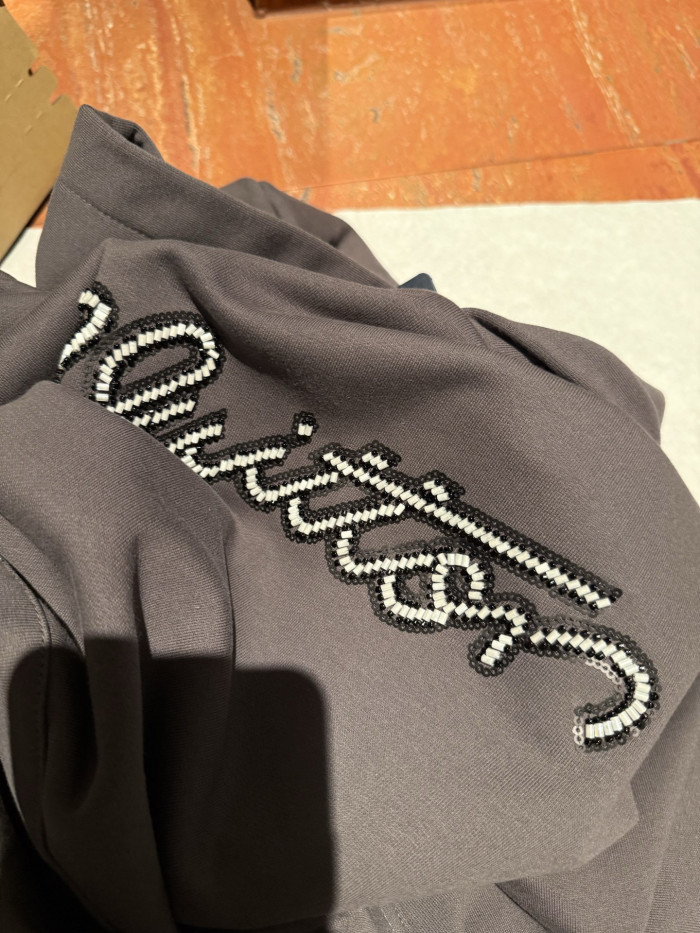NIGO Louis Vuitton Embellished Signature Hoodi #nigo334190