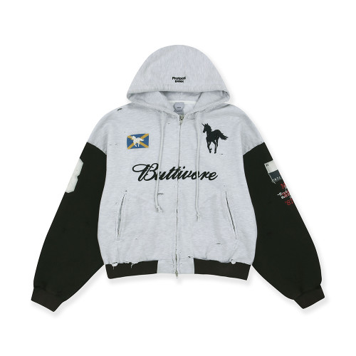 NIGO Protocol Index Buttivore Zip Hoodie White #nigo334224