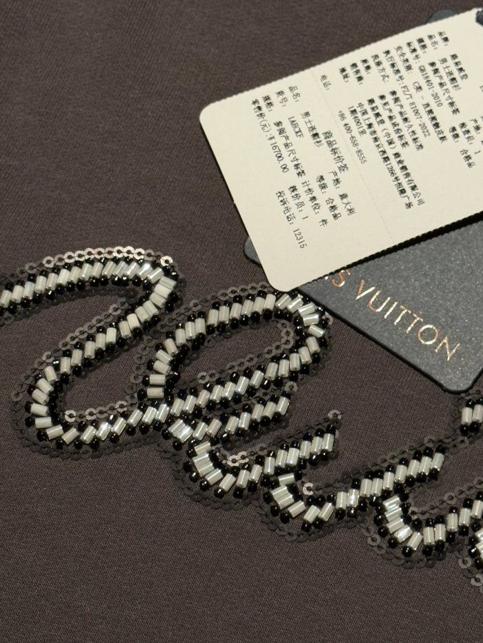 NIGO Louis Vuitton Embellished Signature Hoodi #nigo334190