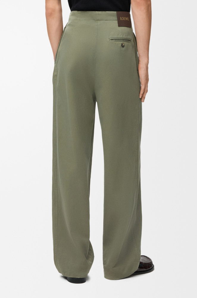 NIGO LOEWE Belted jacket Pants cotton Green #nigo334233