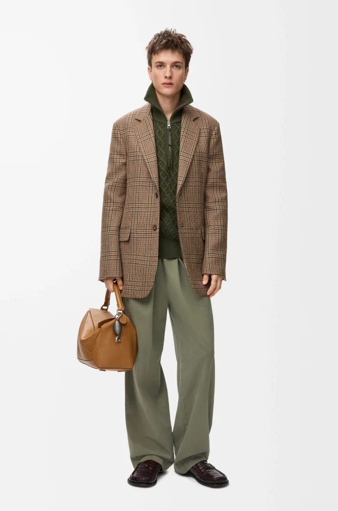 NIGO LOEWE Belted jacket Pants cotton Green #nigo334233