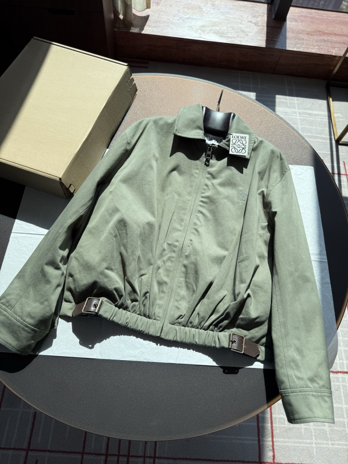 NIGO LOEWE Belted jacket Pants cotton Green #nigo334233