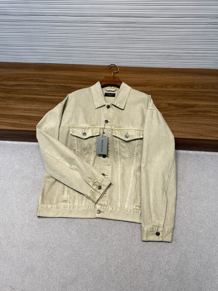 NIGO Balenciaga Embroidered Denim Jacket #nigo333927