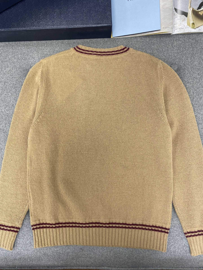 NIGO PRADA Wool And Cashmere Crewneck Sweater #nigo334294