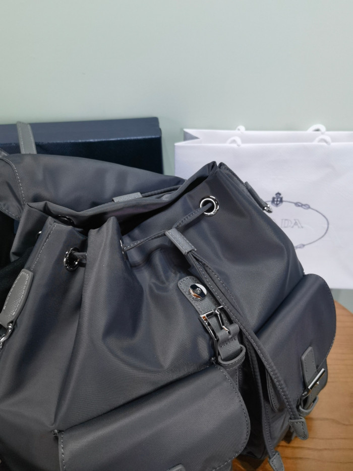 NIGO Prada Medium Re-Nylon Backpack #nigo334378