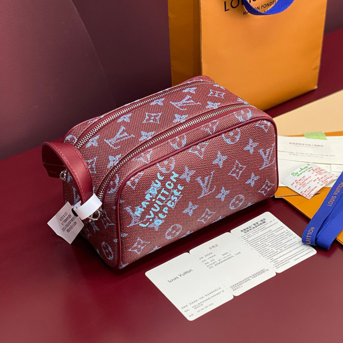 NIGO Louis Vuitton Mini Dopp Kit M27158 M27156 #nigo334357