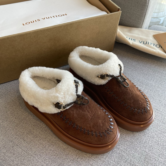 NIGO Louis Vuitton Cortina Closed Mule Shoes #nigo334366
