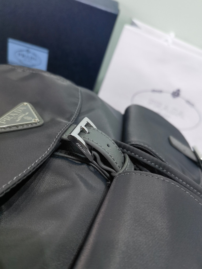 NIGO Prada Medium Re-Nylon Backpack #nigo334378