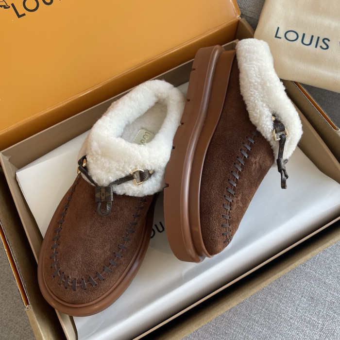 NIGO Louis Vuitton Cortina Closed Mule Shoes #nigo334366