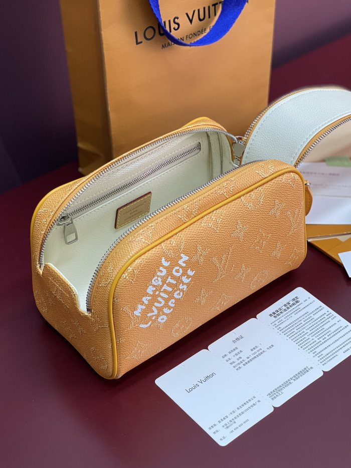 NIGO Louis Vuitton Mini Dopp Kit M27158 M27156 #nigo334357