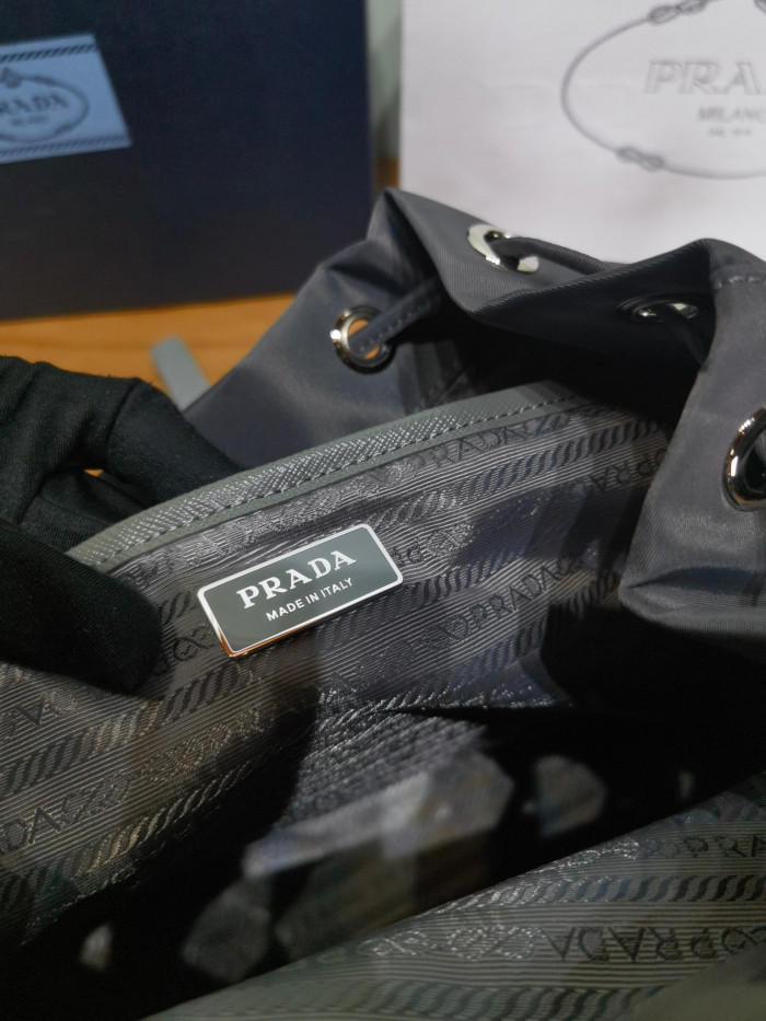 NIGO Prada Medium Re-Nylon Backpack #nigo334378