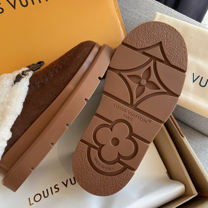 NIGO Louis Vuitton Cortina Closed Mule Shoes #nigo334366