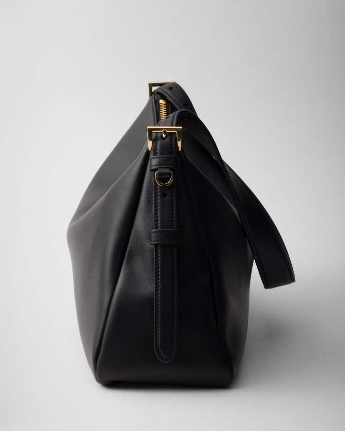 NIGO Prada Aimée Large Leather Shoulder Bag 1BC228 #nigo334397