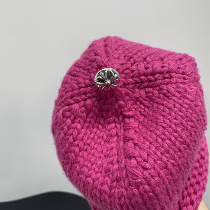 NIGO Chrome Hearts Cowhide Cross Thick Needle Cold Hat #nigo334409