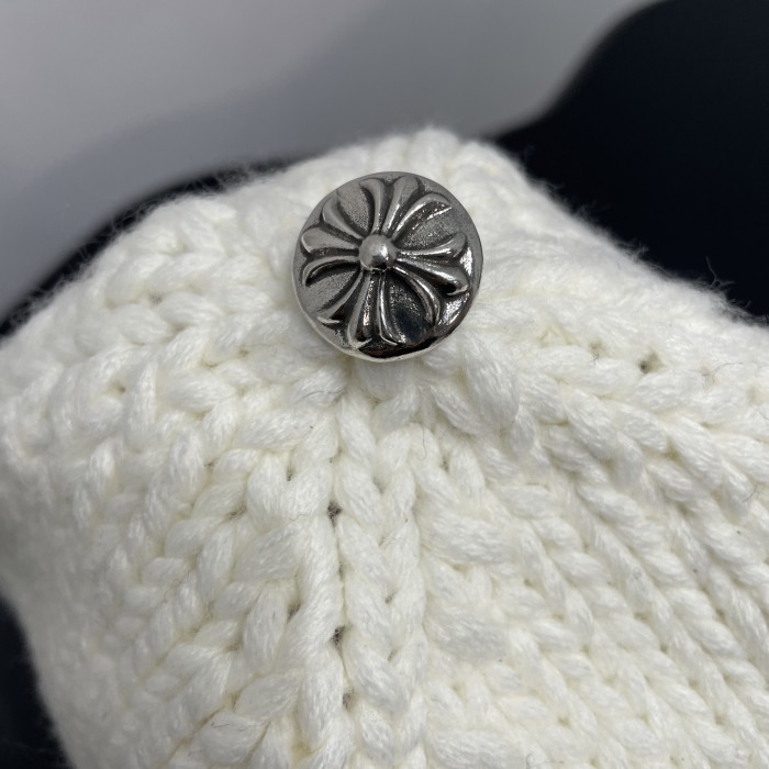 NIGO Chrome Hearts Leopard Leather Cross Silver Jewelry Cold Hat #nigo334406