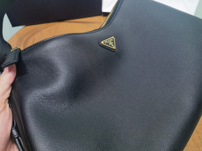 NIGO Prada Aimée Large Leather Shoulder Bag 1BC228 #nigo334397