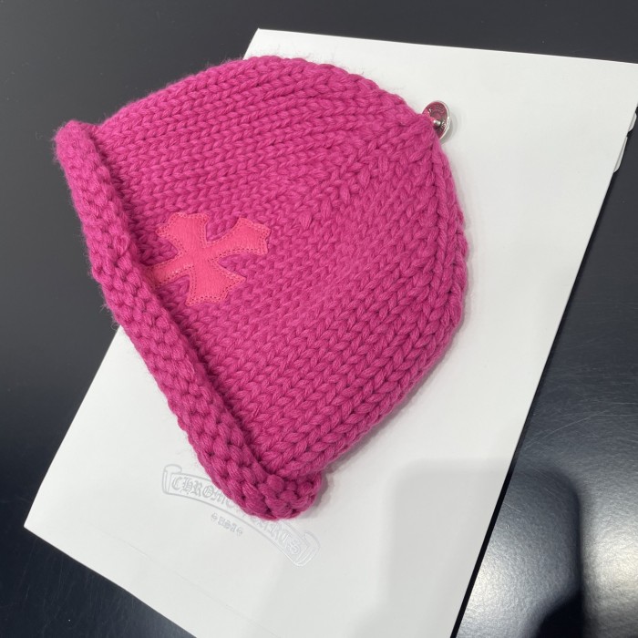 NIGO Chrome Hearts Cowhide Cross Thick Needle Cold Hat #nigo334409