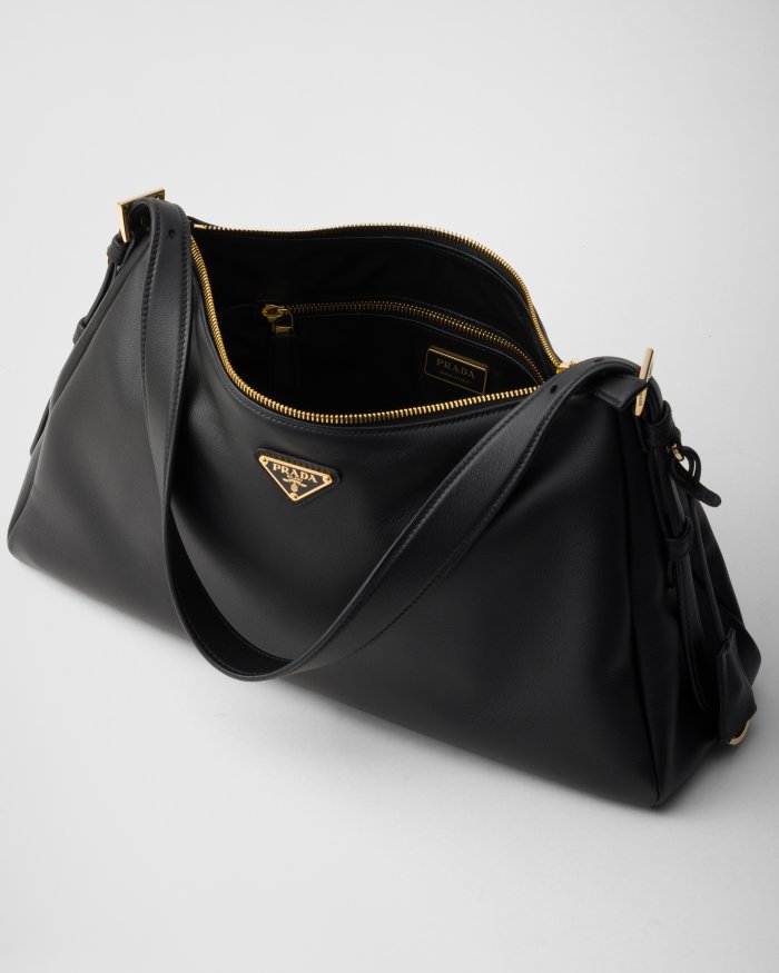 NIGO Prada Aimée Large Leather Shoulder Bag 1BC228 #nigo334397