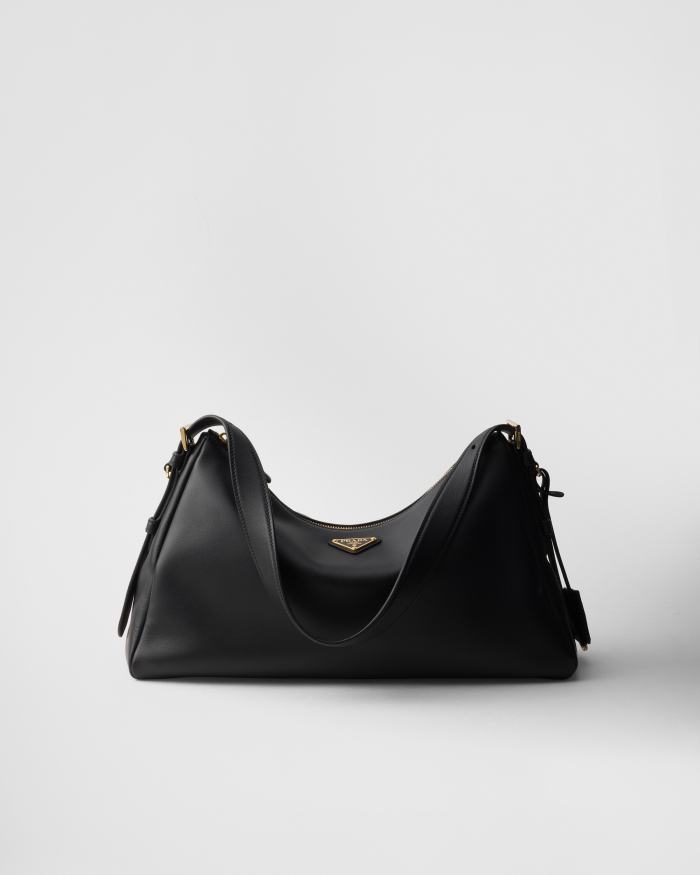 NIGO Prada Aimée Large Leather Shoulder Bag 1BC228 #nigo334397