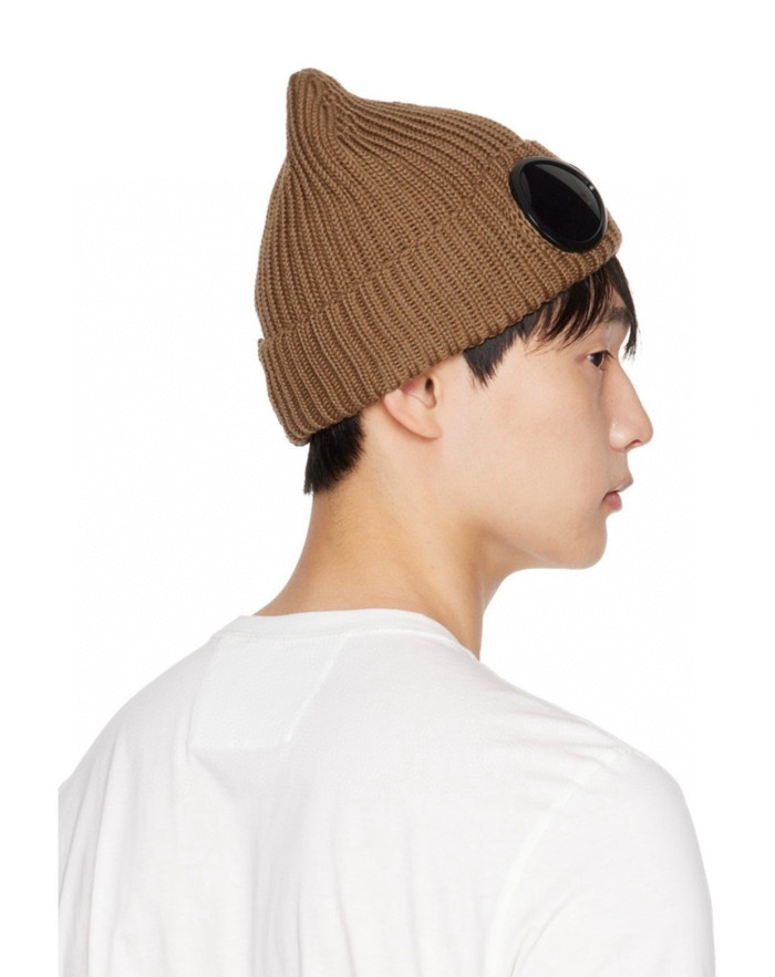 NIGO C.P. Company Extra Fine Merino Wool Goggle Beanie #nigo334404