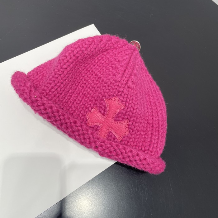 NIGO Chrome Hearts Cowhide Cross Thick Needle Cold Hat #nigo334409