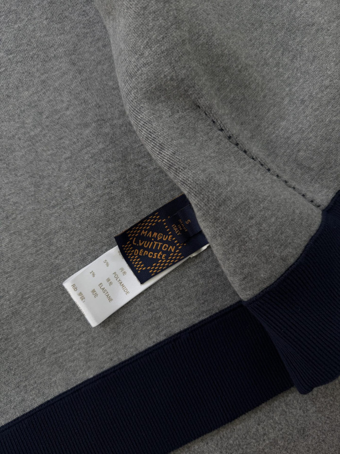 NIGO Louis Vuitton Graphic Intarsia Zipped Cotton Hoodie #nigo334469