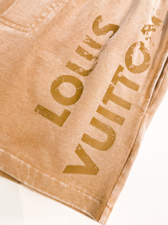 NIGO Louis Vuitton Vintage Effect T-shirt Shorts #nigo317096