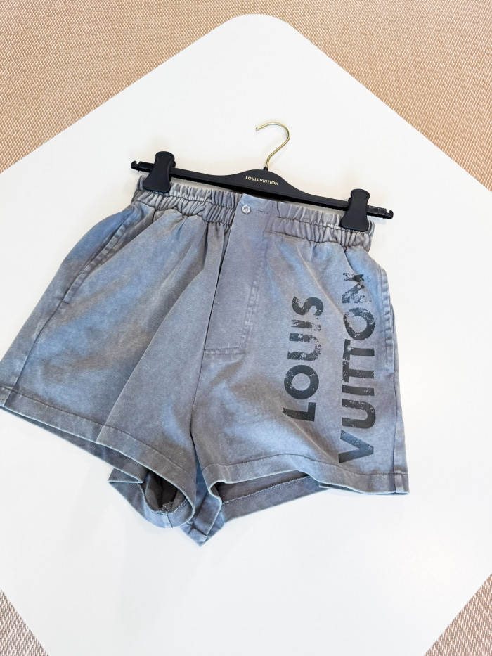 NIGO Louis Vuitton Vintage Effect T-shirt Shorts #nigo317096