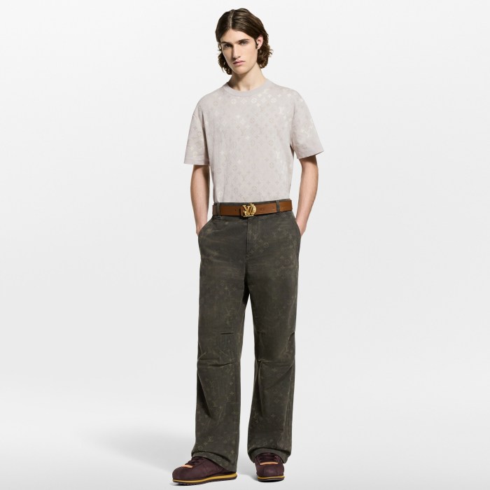 NIGO Louis Vuitton Monogram Short Sleeved Crewneck #nigo334471