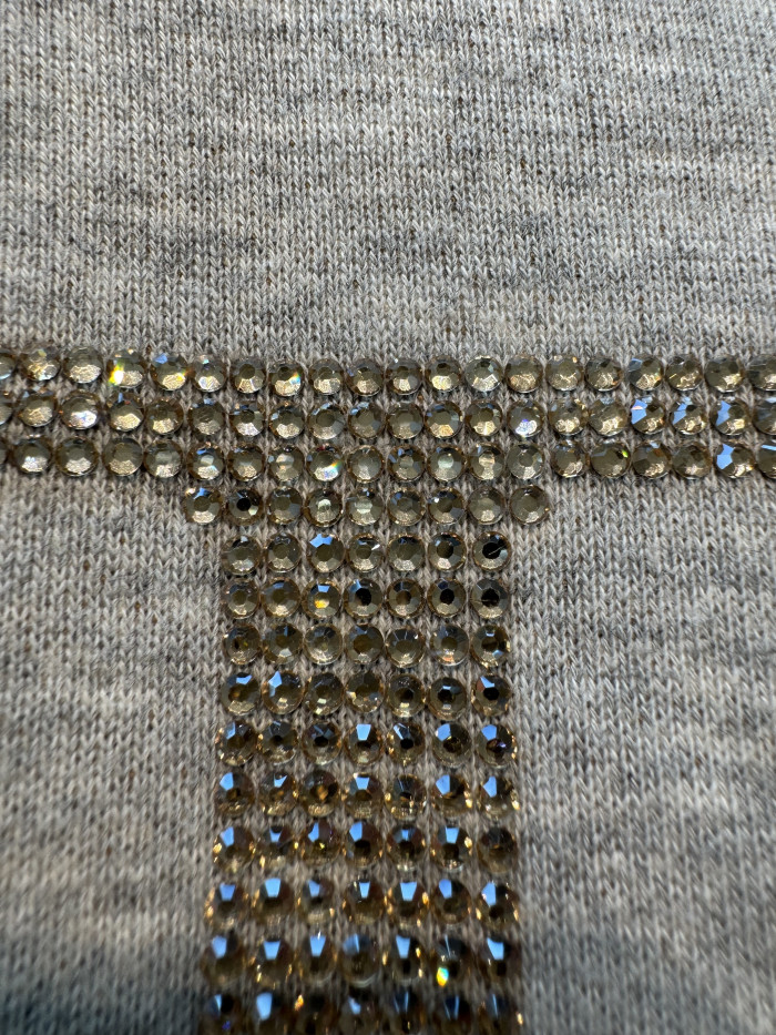 NIGO Louis Vuitton Rhinestone Signature Hoodie #nigo334454