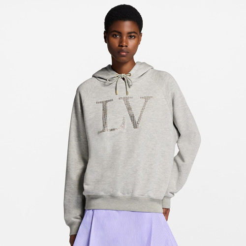 NIGO Louis Vuitton Rhinestone Signature Hoodie #nigo334454
