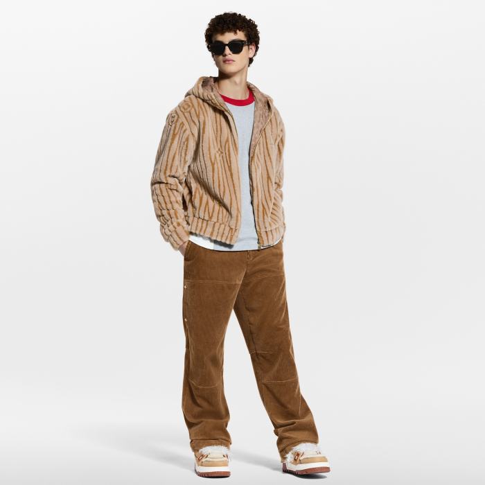 NIGO Louis Vuitton Epi Fleece Hooded Blouson #nigo334486