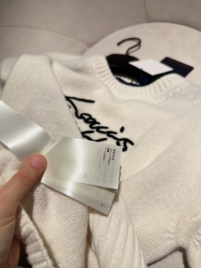 NIGO Louis Vuitton Cursive Signature Pullover #nigo334539