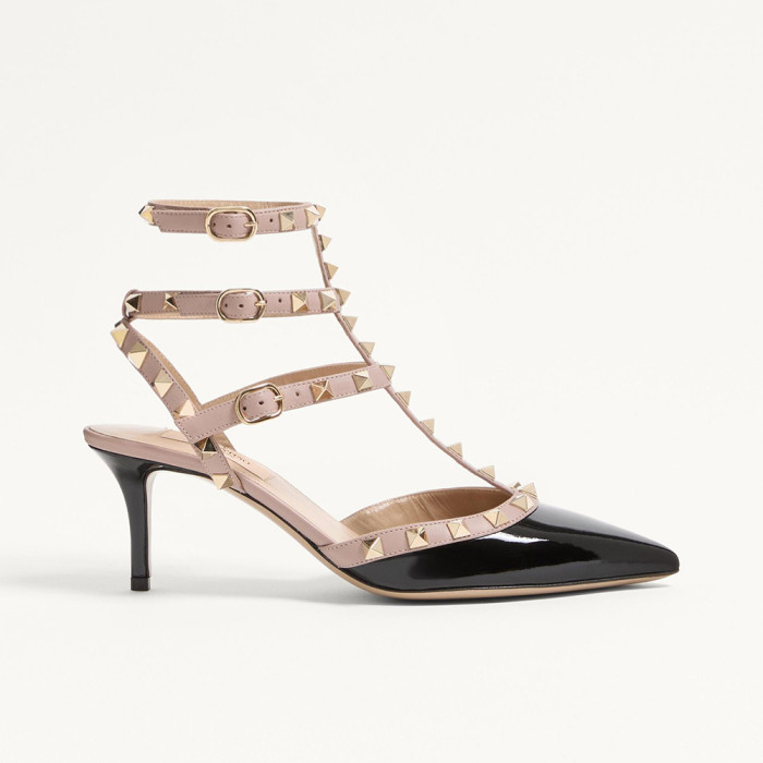 NIGO Valentino Rockstud Caged Pump 65mm Poudre #nigo334615