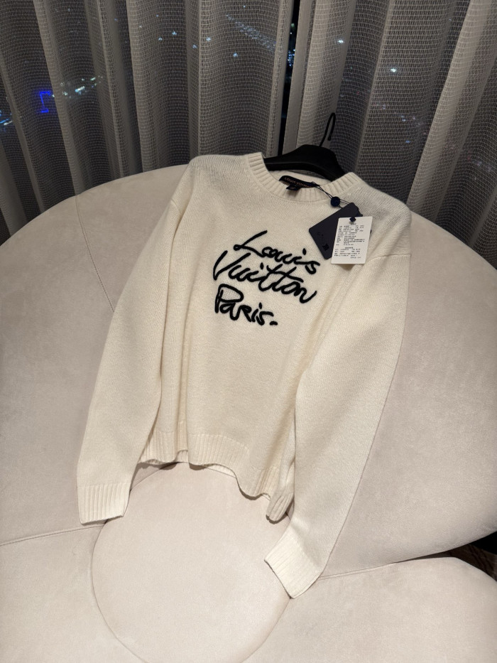 NIGO Louis Vuitton Cursive Signature Pullover #nigo334539