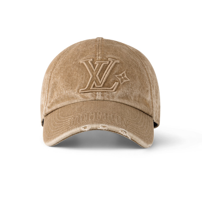 NIGO Louis Vuitton LV Denim Washed Baseball Cap M5235M #nigo334492