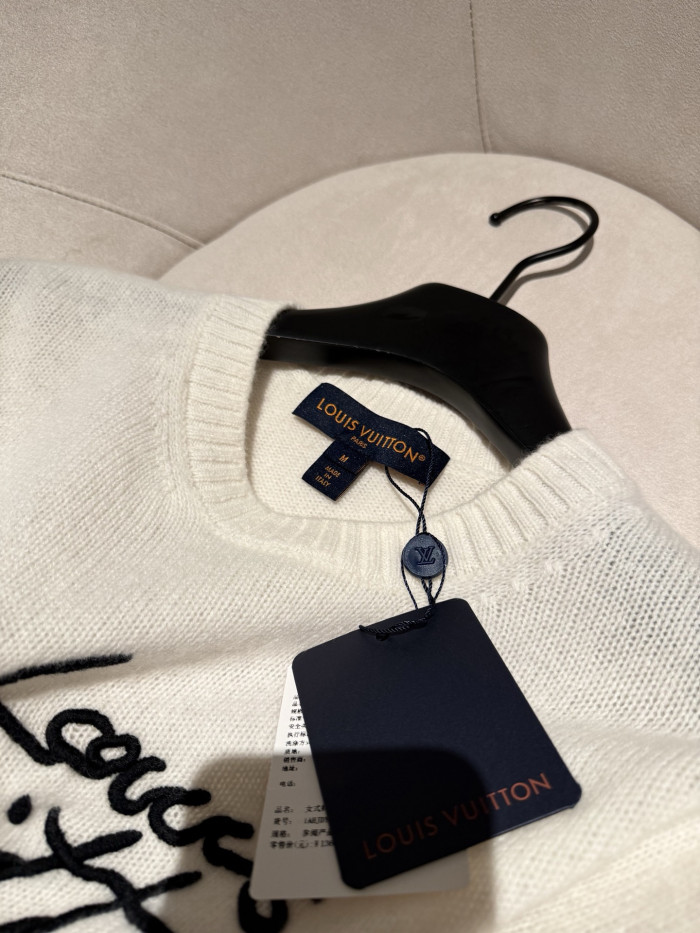 NIGO Louis Vuitton Cursive Signature Pullover #nigo334539