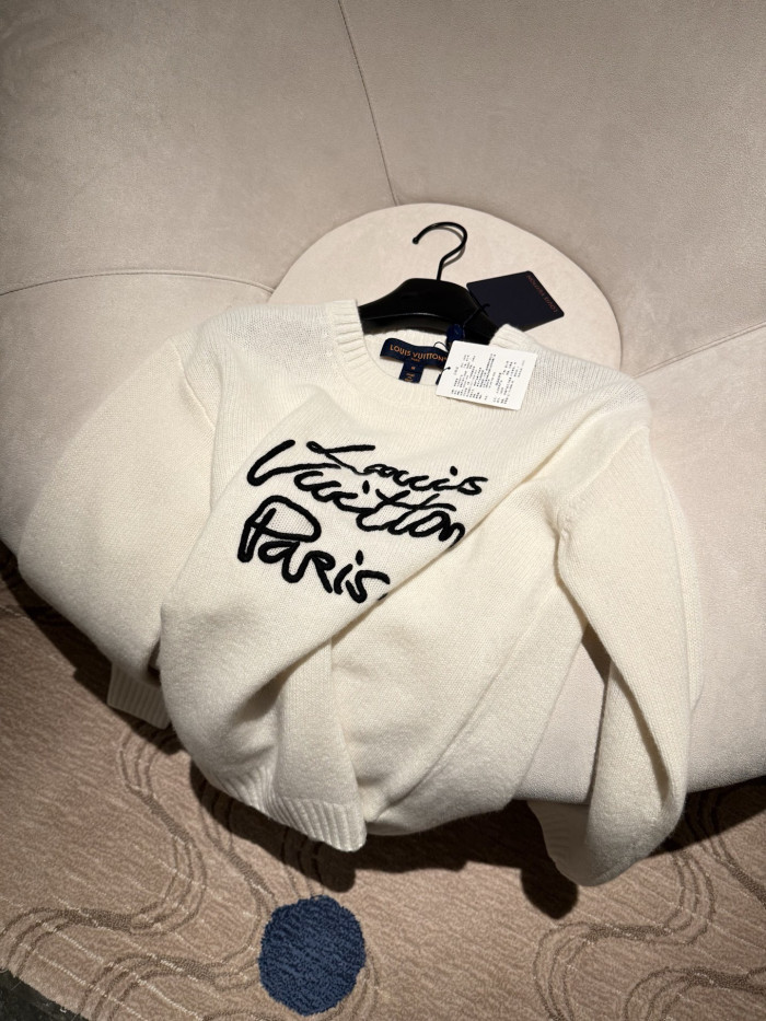 NIGO Louis Vuitton Cursive Signature Pullover #nigo334539