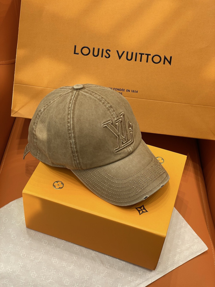 NIGO Louis Vuitton LV Denim Washed Baseball Cap M5235M #nigo334492